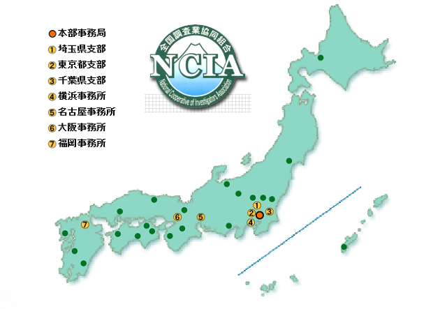 ネットワークと支部